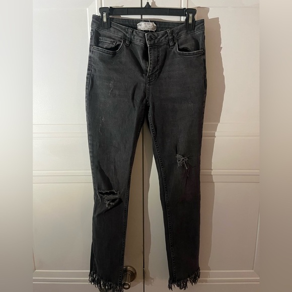 Free People Denim - Free People fringe jeans